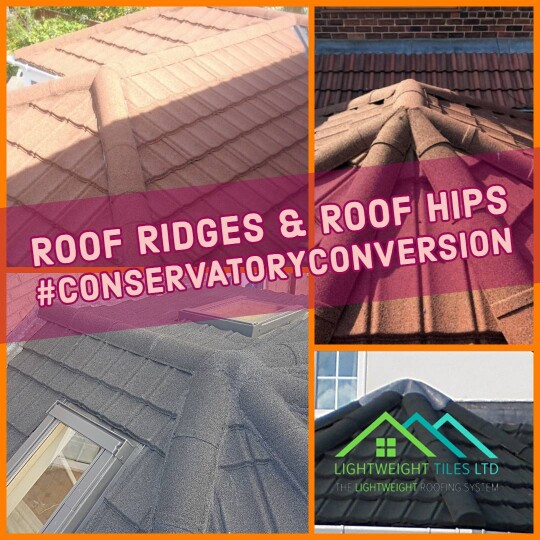 Conservatory Conversion FAQs | Joining roof hips and ridge tiles ...