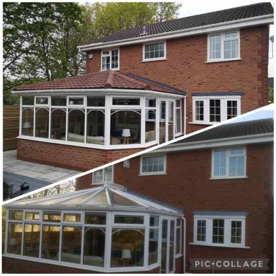 Brown Conservatory P Stanley Before After