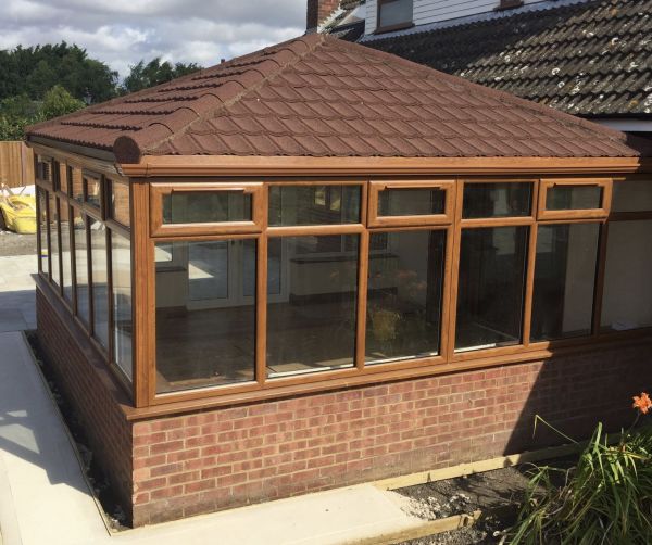 Summer LightWeight Plastic Conservatory Roof