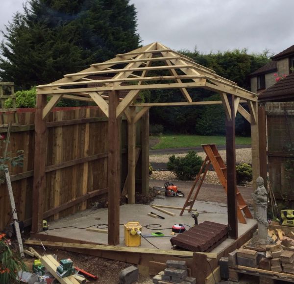 Before and After Tiled Conservatory Roof Conversions 