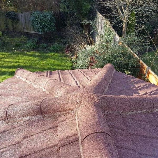 What to do when LightWeight Ridge Tiles meets the hips