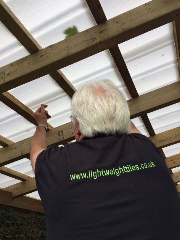 The first application of LightWeight Tiles NEW Opaque Tile The first application of LightWeight Tiles NEW Opaque Tile