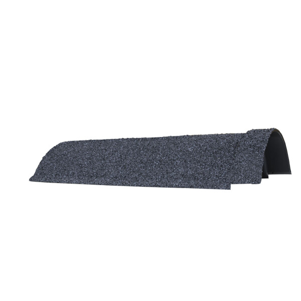 grey granulated lightweight ridge tile