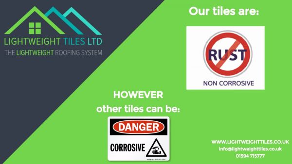 Key facts about our LightWeight Tiles roofing System