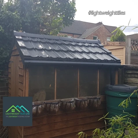 Cheap black shed roof replacement tiles | lightweight tiles