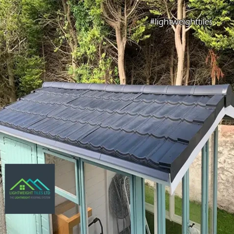 Conway Budget Black summerhouse Side view copy WEB