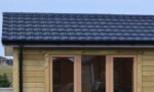 orkney out door building with lightweight roof tiles